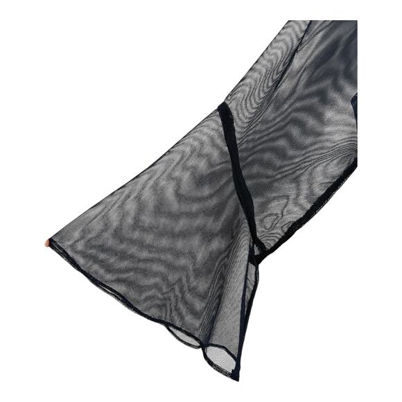 Alex Evenings Rhinestone Yoke Column Gown dress blue size 4 - Picture 3 of 6